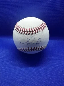 Nomar Mazara Signed Official Major League Baseball MLB Coa White Sox Rangers - Picture 1 of 2
