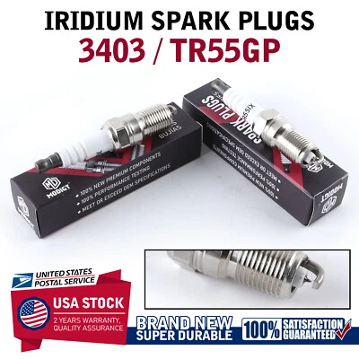 New 8× Iridium TR55GP/3403 Spark Plugs Fit For Ford E-350 Super Duty 2005-2015 - Изображение 1 из 4