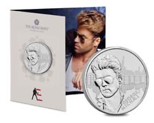 2024 George Michael UK £5 BU Coin Royal Mint Sealed Pack - in stock