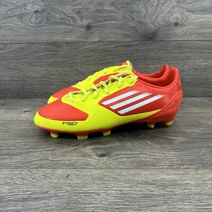 Adidas Youth F30 TRX FG J Soccer Cleat Size 6 Red Yellow V24005 - Picture 1 of 9