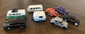 Majorette Volkswagen Beetle T1 Bus Lot (J3) - Picture 1 of 11