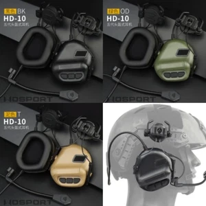 Wosport Tactical Helmet Headset No Pickup Noise Reduction 5th Generation Chip - Picture 1 of 14