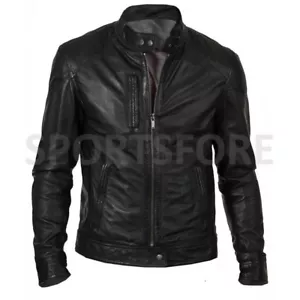 New Genuine Top Quality Waterproof Windproof Men Leather Jacket - Picture 1 of 4