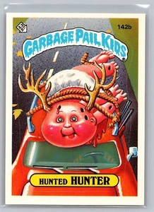 1986 Topps Garbage Pail Kids Series 4 #142b Hunted Hunter - Picture 1 of 2