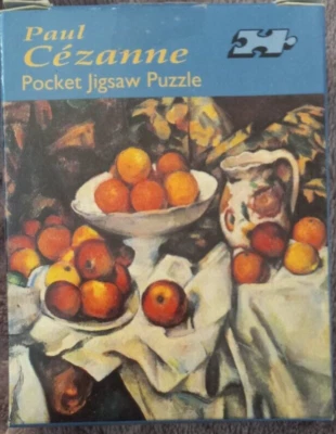 Paul Cezanne Apples And Oranges 50 Piece Pocket Jigsaw Puzzle - Image 1 of 4