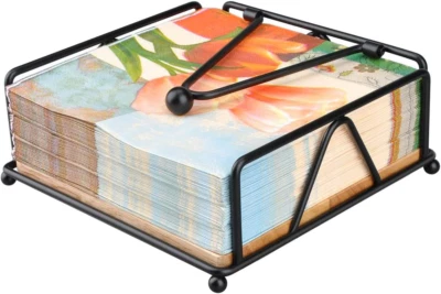 Portatovaglioli per Cucina Tavolo Da Pranzo, Portatovagliolo Con Braccio Pondera - Immagine 1 di 4