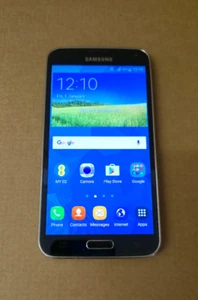 Samsung Galaxy S5 16GB Black SM-G901F EE Smartphone LTE-A. Tested working. - Picture 1 of 3