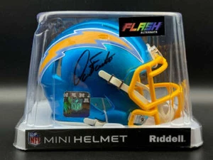 Dan Fouts Signed Chargers Flash Alternate Mini Helmet - Picture 1 of 7