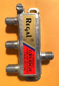 Regal GRS3DGH 3-Way Splitter *FREE SHIPPING* - Picture 1 of 2