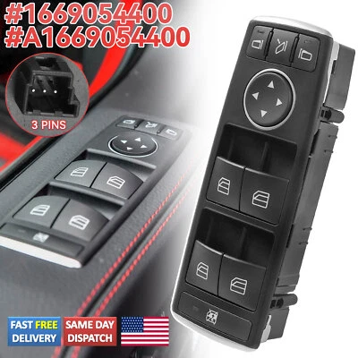 For Mercedes-Benz GL ML A250 B250 Side Master Power Driver Window Control Switch Foto 1 de 4
