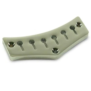 Kluson JG Custom Top Mount Tailpiece Short Brass Chrome - Picture 1 of 1