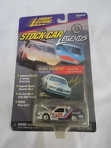 JOHNNY LIGHTNING STOCK CAR LEGENDS #21 BUDDY BAKER PUROLATOR 1984 THUNDERBIRD - Picture 1 of 2