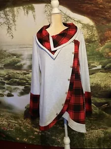 Top a maniche lunghe nuovo con etichette Dressfo taglia 12 - Foto 1 di 2
