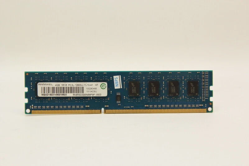 Ramaxel 4GB DDR3 1600MHz PC3L-12800U-11-13-A1 1,35V PC Speicher RAM RMR5030MN68F - Bild 1 von 1