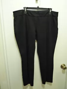 Hilary Radley Women's Black Stretch Dress Pant XL - Picture 1 of 6