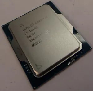 Intel i5-12400 2.50GHz 18MB Hexa Core CPU Processor LGA 1700 SRL5Y - Picture 1 of 1
