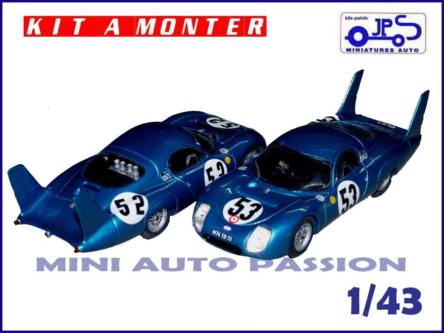 CD Peugeot  - 24 H du Mans 1967  - Prépeint - ref : KP429 - Photo 1/1