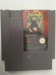 🌟WRATH BLACK MANTA🌟NINTENDO🌟NES🌟CARTRIDGE🌟UK🇬🇧VERKÄUFER🌟SCHNELLER UK-VERSAND🌟 - Bild 1 von 2