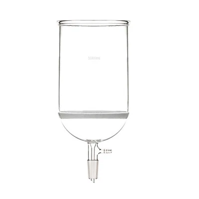 24/40 Lab Glass Buchner Funnel Sand Core Filter With Vacuum Filtration Adapter - Image 1 of 4