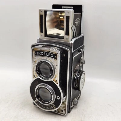 Vintage Zeiss Ikon Ikoflex III 853/16 TLR Camera w/ Tessar 8cm 80mm F2.8 Lenses - Image 1 of 4