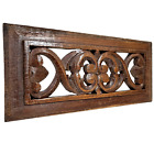 Pierced scroll leaves carving pediment 12