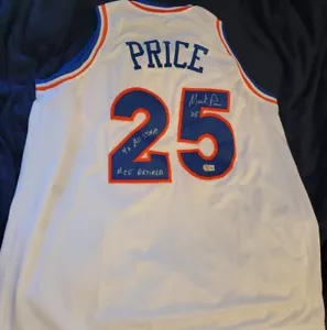 Cleveland Cavaliers Mark Price Autographed Jersey W/Inscriptions Beckett Witness - Picture 1 of 6