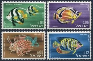 Israel 231-234, hinged. Michel 266-269. Red Sea Fish, 1962. - Picture 1 of 1