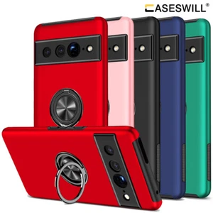Funda para Google Pixel 9a 8a 8 7a 6a 7 9 Pro XL a prueba de golpes anillo blindado soporte cubierta - Imagen 1 de 56