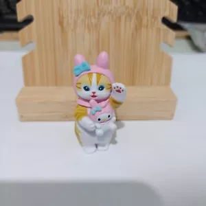 Mofusand Cat My Melody Gift Ornament Collect Figurine AUS Free Postage - Picture 1 of 4