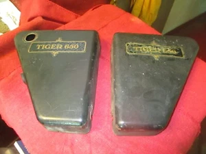 Triumph Tiger 650 Metal Side Panels 1971 - 1972 TR6R  050625 - Picture 1 of 17
