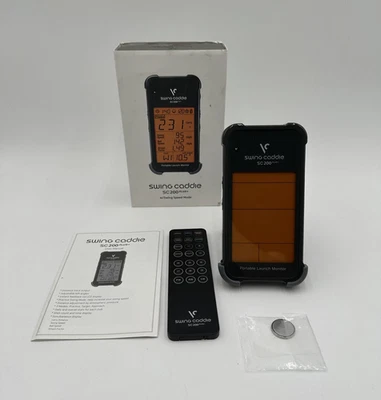 Monitor de lanzamiento portátil Voice Caddie SC200Plus - Pantalla de 3,3" - Golf Foto 1 de 3