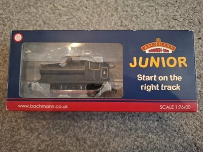 Bachmann 30-921 Junior Saddle Tank No.8 0-6-0 BR Lined Black Early Emblem DCC  - Image 1 of 4
