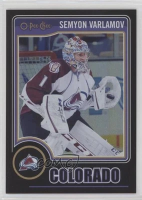 2014-15 O-Pee-Chee Black Rainbow /100 Semyon Varlamov #426 - Image 1 of 2