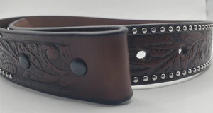 Cinturón de cuero genuino Ariat talla 24 - A1303602 - M&F Western Products sin hebilla - Imagen 1 de 7