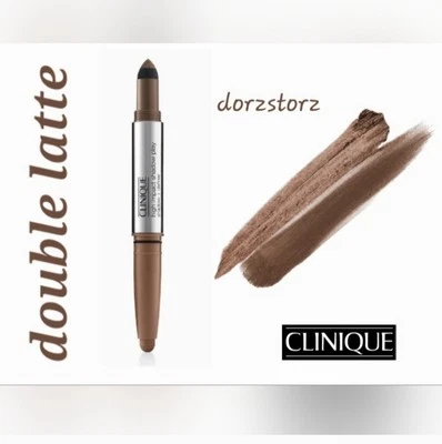 CLINIQUE High Impact Shadow Play Shadow + Definer *DOUBLE LATTE* / 0.06 oz / NIB - Image 1 of 4