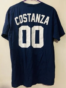 Camisa George Costanza de los New York Yankees azul #00 azul para hombre - Imagen 1 de 5