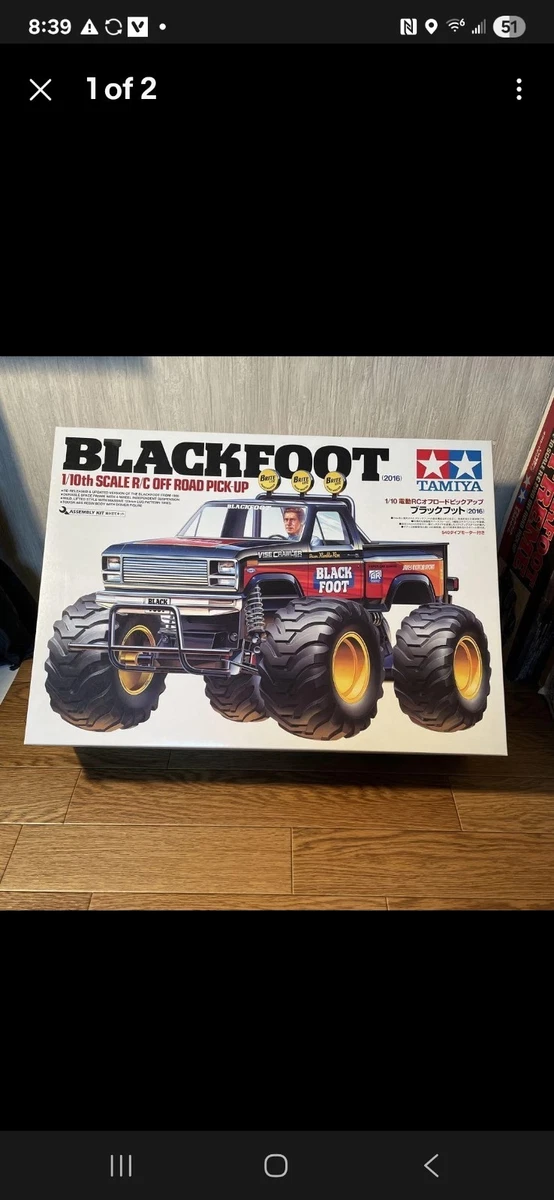 Tamiya Blackfoot 1:10 RC Model Cars, Trucks & Motorcycles for sale