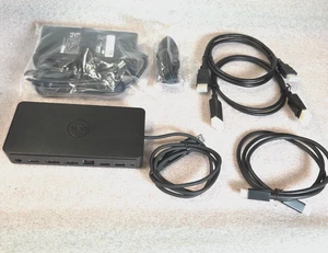 Docking station USB-C 3.0 originale DELL D6000 con adattatore 130W - Foto 1 di 7