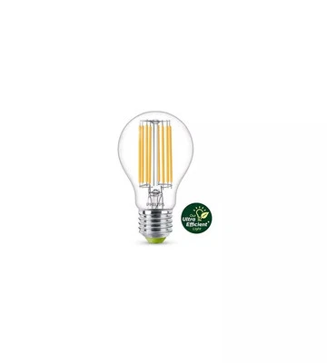 LAMPADINA LED A GOCCIA PHILIPS TRASPARENTE 4W 3000K, E27 - Immagine 1 di 2