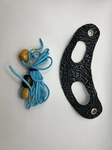 New Handmade Black / Gray Leather Harness For Bearded Dragon - Picture 1 of 11