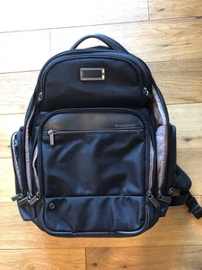 Briggs & Riley #KP-426-4 Medium Backpack 18" x 13.5" x 8" Black Travelware - Picture 1 of 9