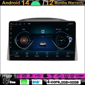 Unità principale Android 9" Carplay DAB GPS SAT navigatore radio per Jeep Grand Cherokee 04-07 - Foto 1 di 12