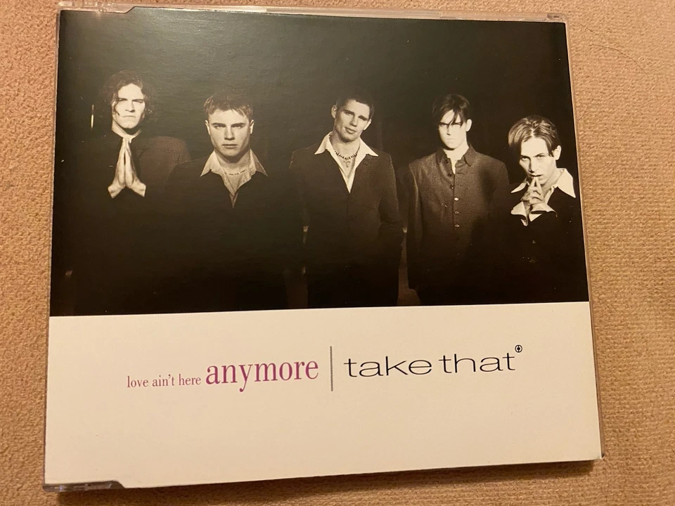 TAKE THAT - LOVE AIN'T HERE ANYMORE - 4 TRACK CD SINGLE - Image 1 of 1