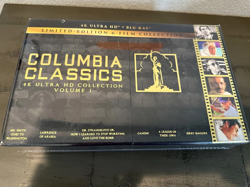 Columbia Classics Collection Vol. 1  RARE NEW FACTORY SEALED 4K ULTRA HD BLU-RAY - Image 1 of 4