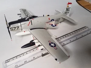 A-1H Skyraider VA-25 USS Midway 1/48 Built and Painted - Picture 1 of 4