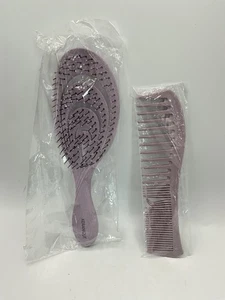Keranique Anti-breakage Hair Brush & Detangling Comb Set **NEW** - Picture 1 of 4