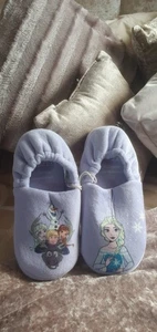 ZAPATILLAS DISNEY FROZEN NIÑOS TALLA UK 3 36 CUMPLEAÑOS Nuevas - Imagen 1 de 5
