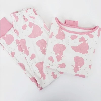 㝅�GAP Disney Bela Adormecida conjunto de pijama princesa pjs meninas tamanho médio - Imagem 1 de 4