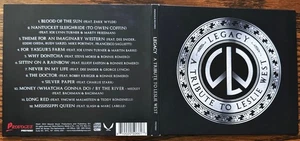 LEGACY A TRIBUTE TO LESLIE WEST CD - Imagen 1 de 2