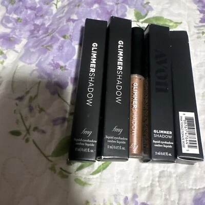 (4) AVON GLIMMER SHADOW LIQUID EYESHADOW Pink Topaz NIB Lot Of 4 - Image 1 of 2